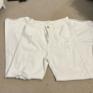 White Denim Jeans